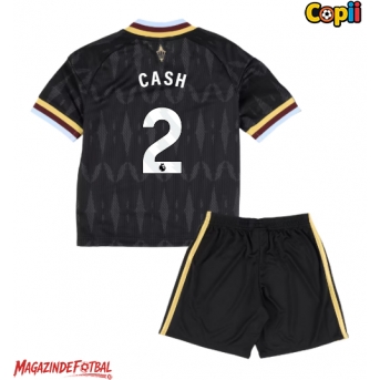 Aston Villa Matty Cash #2 Echipament de Fotbal Replică 2026-27 Copii Deplasare (+ Șorturi)